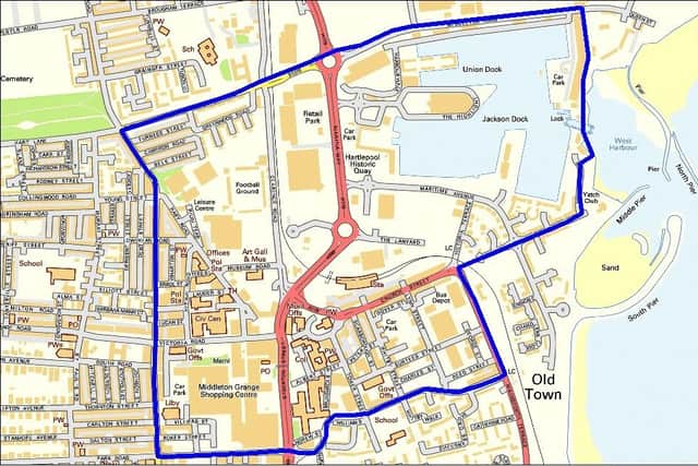 A dispersal order has been put in place in the centre of town from 3pm on Wednesday, February 25, until 3pm on Thursday, February 26, as Carlisle United fans travel to Hartlepool for a match against Hartlepool United.