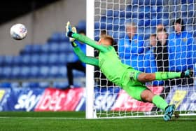 Portsmouth say no offers have been made for goalkeeper Alex Bass.