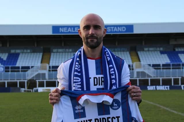 Peter Hartley could be in line for his second Hartlepool United debut against Rochdale at the Suit Direct Stadium. Hartlepool United Football Club