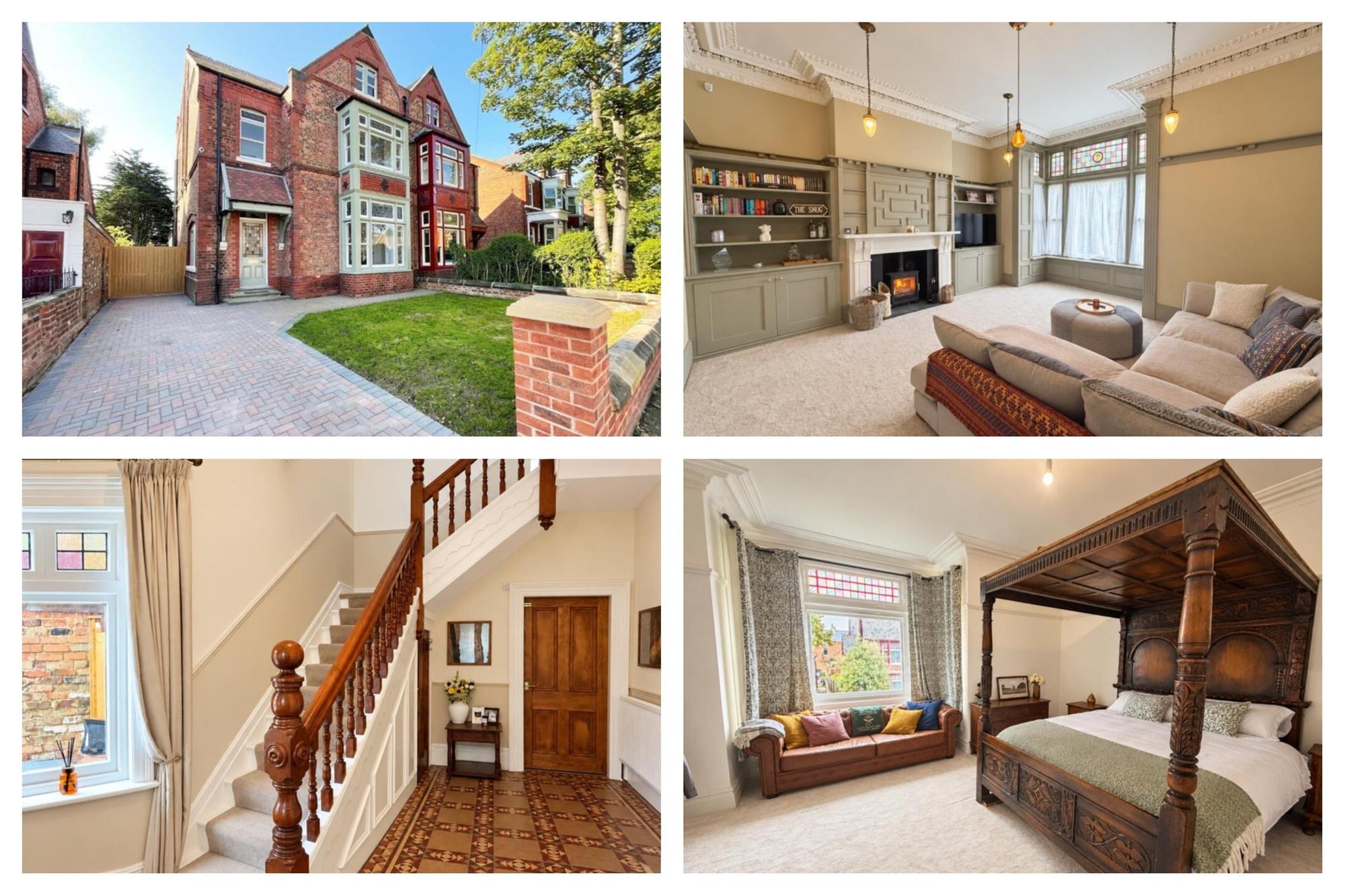 This semi-detached Hartlepool home has five bedrooms, one bathroom and is on the market for £420,000.