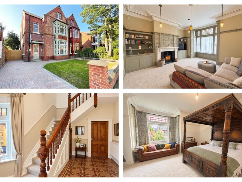 This semi-detached Hartlepool home has five bedrooms, one bathroom and is on the market for £420,000.