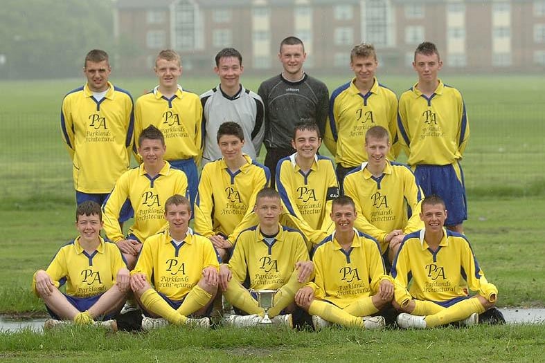 St Francis under-16 club squad in 2006.