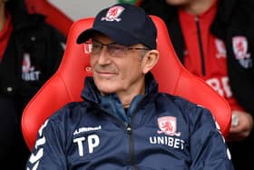 Former Middlesbrough boss Tony Pulis.
