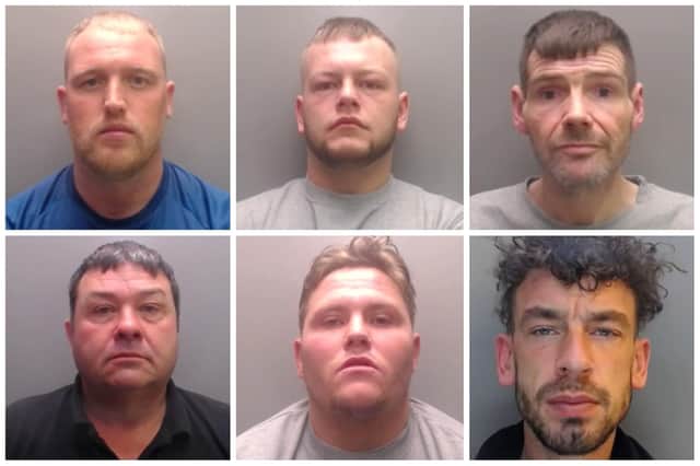 All these East Durham criminals were locked up for at least five years during 2023.