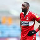 Yannick Bolasie playing for Middlesbrough.