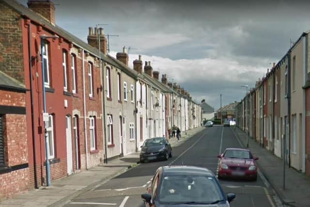 The incident happened in Cameron Road in Hartlepool. Image copyright Google Maps.