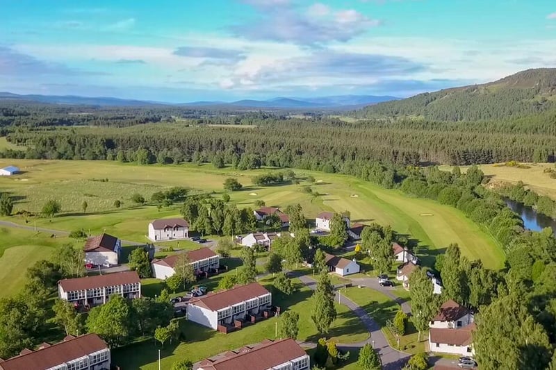 Aviemore's Macdonald Spey Valley Golf & Country Club is a luxurious hotel that has a championship golf course, swimming pool and spa.