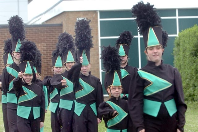 The Tees Valley Aces looking smart on parade 14 years ago.
