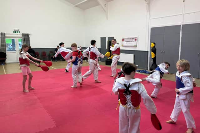 People of all ages joined Corey Wilson, lead instructor and head coach for Blade Taekwondo Hartlepool, in his first Hartlepool session at Stranton Primary School on Thursday, April 18. Sessions cost £5 per person but the first session is free.