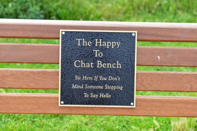 There are three 'Happy To Chat Benches' across Seaton.