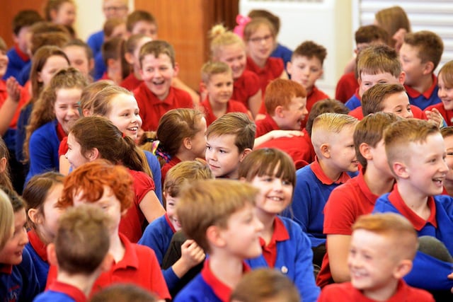 Throston Primary school pupils were laughing at jokes from fellow pupils in this photo from 2018. And why not have fun on National Smile Day on May 31. They certainly will be in the USA.