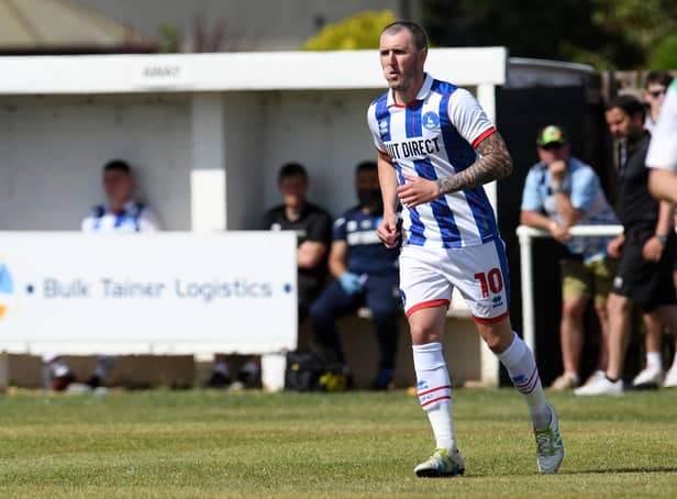 Callum Cooke believes it was the right time to join Hartlepool United. Picture by FRANK REID