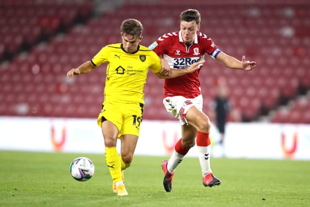 Middlesbrough defender Dael Fry played 90 minutes against Barnsley on Tuesday.