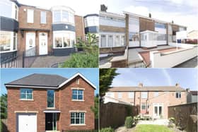The Hartlepool properties with the most online views in May./Photo: Zoopla