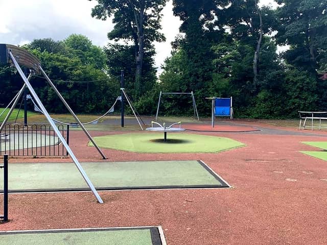 Children's play equipment is set to be improved in Burn Valley Gardens.