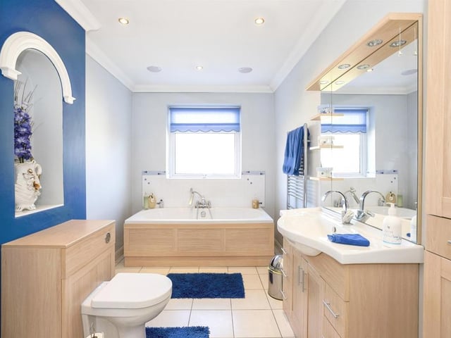 A £1,155,000 four bedroom detached house has gone on sale in Havant Road, Drayton. It is listed by Fox & Sons, Portsmouth.