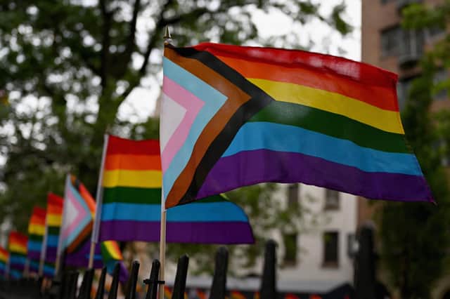 There are more rainbow flags, a symbol of LGBTQ+, around as Pride Month is celebrated. Photo by Angela Weiss / AFP via Getty Images