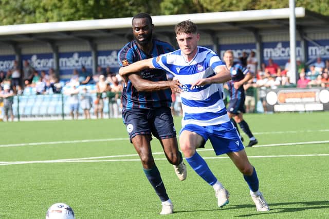 Emmanuel Onariase has been dealing with fitness issues recently for Hartlepool United. Picture by FRANK REID