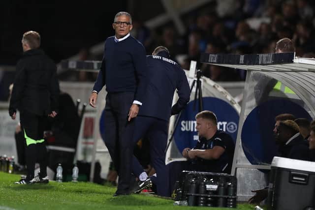 Keith Curle has revealed some of the pre-match routine changes he has implemented at Hartlepool United (Credit: Mark Fletcher | MI News)