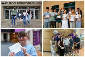 Students across Hartlepool and East Durham have been celebrating after receiving their A-level results.
