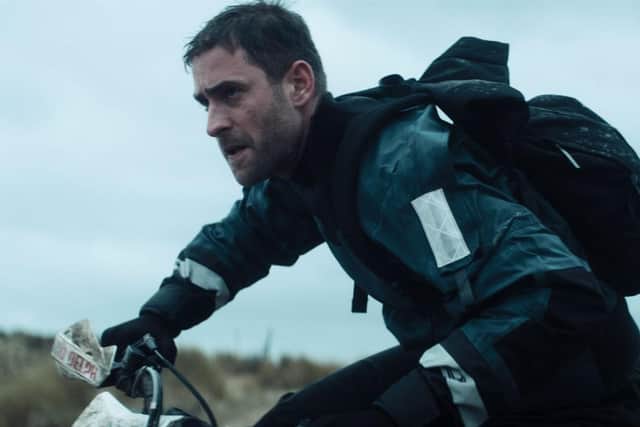 Oliver Jackson-Cohen as lead character Jack in Jackdaw.
