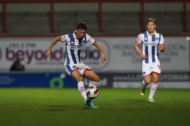 Hartlepool United face Solihull Moors in the FA Cup first round. (Credit: Mark Fletcher | MI News)