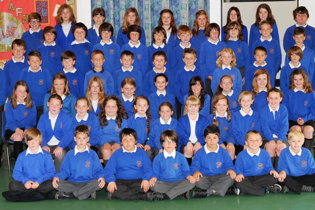 These pupils were all leavers at Eldon Grove Primary School in summer 2012.