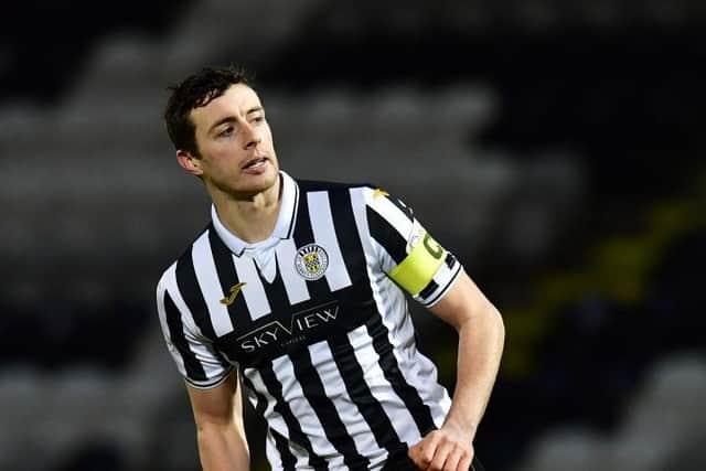 Hartlepool United have been linked with a loan move for St Mirren defender Joe Shaughnessy. (Photo by Mark Runnacles/Getty Images)