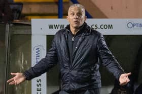 Hartlepool United manager Keith Curle will make changes against Mansfield Town if he feels the need to. (Credit: Mike Morese | MI News)
