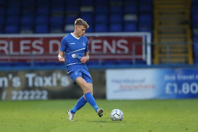 Lewis Cass will start for Hartlepool United in today's friendly. (Credit: Mark Fletcher | MI News)