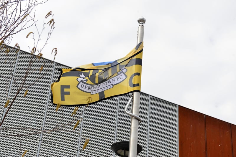 Hebburn Town flags are being flown from public buildings across South Tyneside