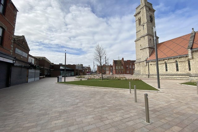 Celebrations will take place in front of Hartlepool Art Gallery and tourist information in Church Square on the Sunday. Picture by FRANK REID