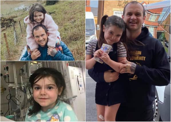 Paul O’Donovan, whose daughter Lyla recently had a 10th operation on her brain, is doing it to show that ‘anything is possible if you have determination’.