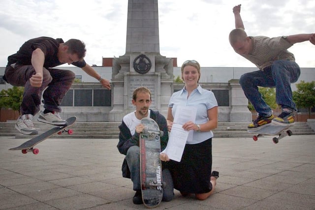 Members of the Hartlepool Skateboard Association presented a petition to Hartlepool Council 19 years ago but who can tell us more about their campaign?