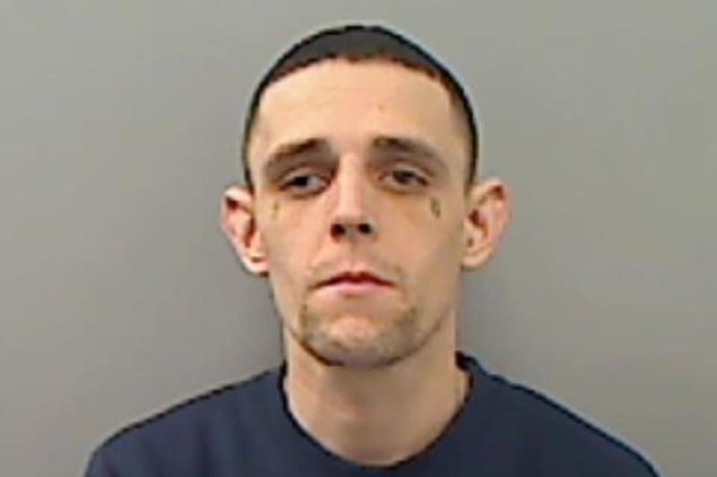 Russell, 31, formerly of Melrose Street, Hartlepool, was jailed for three years at Teesside Crown Court after admitting non-fatal strangulation, threats to kill, common assault and breach of a restraining order.