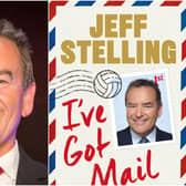 Jeff and the front cover of his new book I've Got Mail.