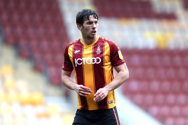 Niall Canavan has two bookings and two straight red cards during his time with Bradford and Barrow.