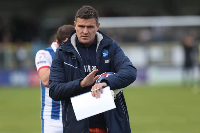 Kyle Letheren left his role as player-coach with Hartlepool United this summer. (Credit: Mark Fletcher | MI News)