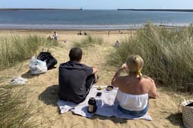 Enjoying a beautiful sunny day in South Shields. Picture by FRANK REID