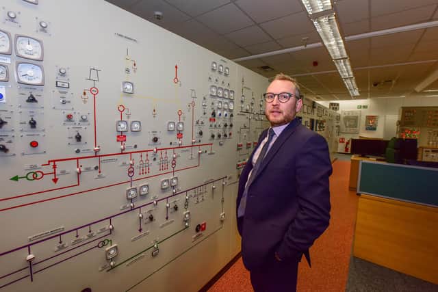 Craig Dohring, the director of Hartlepool Power Station.