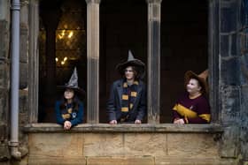 Harry Potter fans at Durham Cathedral