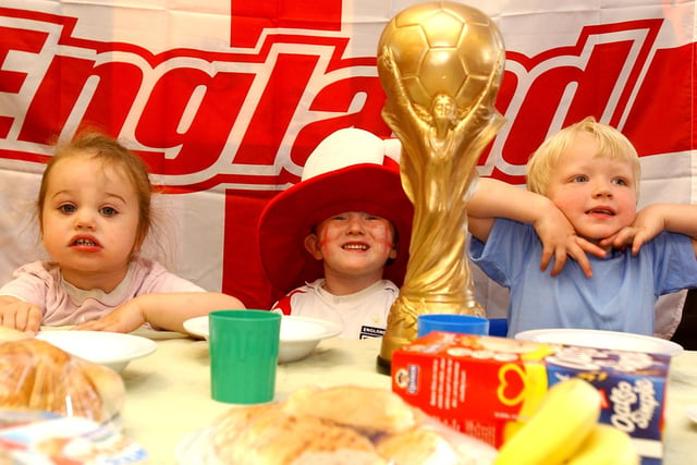 The 2006 World Cup was celebrated at Masefield Road Nursery with a breakfast. Remember this?