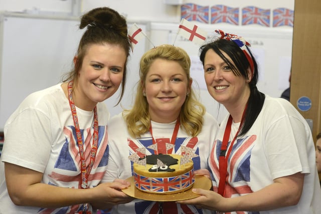 Brougham Primary School held a party for the Queen's birthday 6 years ago.