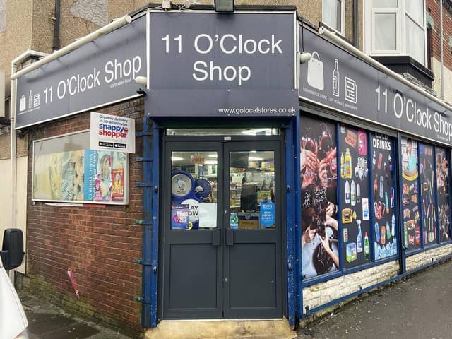 Hartlepool's 11 O'Clock Shop, in Stockton Road, faces a licence review amid claims it sold "illegal vapes".