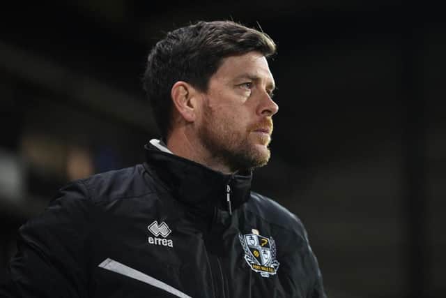 Darrell Clarke spent six years as a player with Hartlepool United (Photo by Nathan Stirk/Getty Images)
