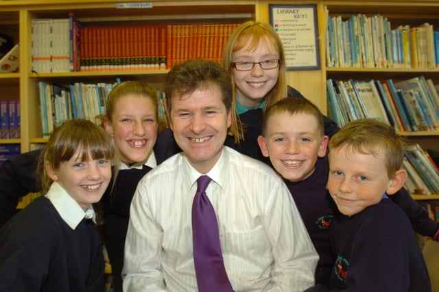 Plenty of smiling faces in this 2009 photo from St John Vianney School in Hartlepool but who can tell us more.