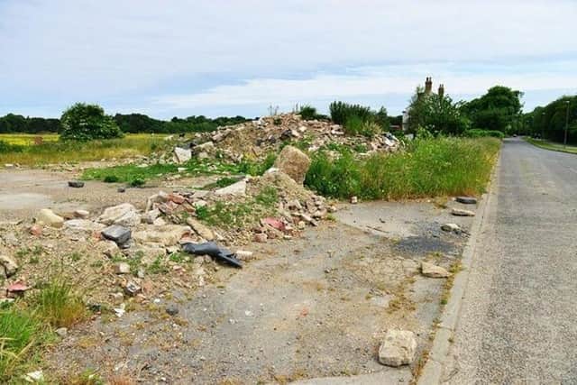 The site off Summerhill Lane, Hartlepool, where 14 new homes could be built.