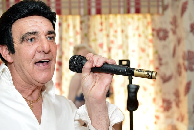 Mike Wilde performed his Elvis tribute act when he entertained staff , residents and guests at the Warrior Park care home 50's style party in 2017.