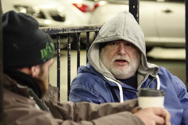 Paul Suggitt spent several weeks living rough on the streets of Hartlepool and Middlesbrough for a new Amazon Prime documentary.