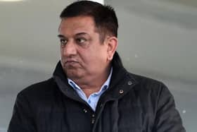 Hartlepool United's Chairman Raj Singh has put the club up for sale but has issued a message to supporters. (Credit: Mark Fletcher | MI News)